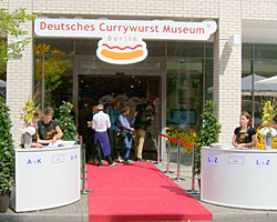 Eingang zum Currywurst Museum